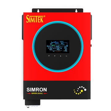 Simtek SIMRON (DUAL) 4KW-24V Solar Inverter - Zam Zam Store