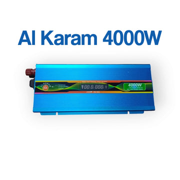 AL Karam 4000W Inverter | 12V DC to 220V AC with Display Screen