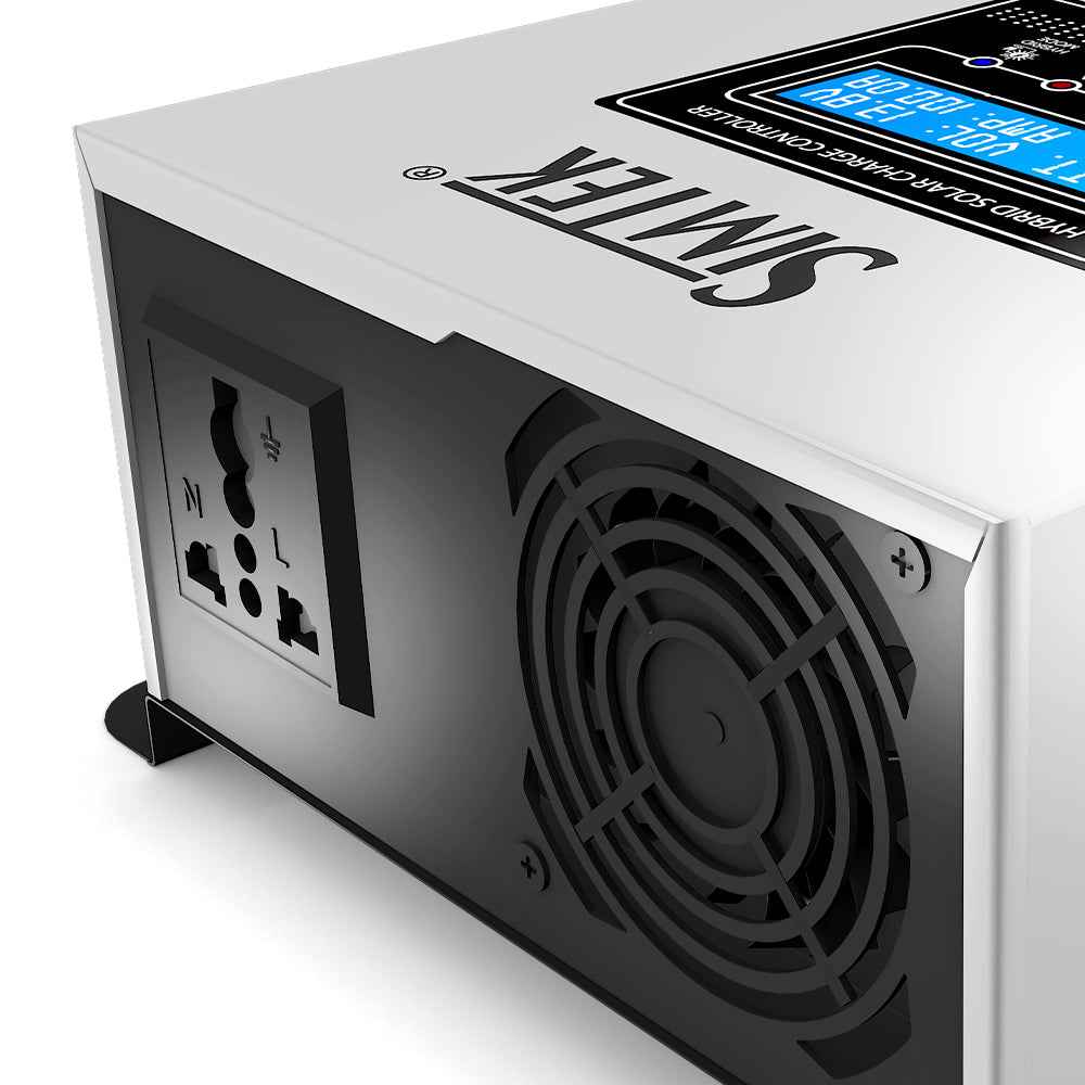 Simtek Hybrid MPPT Solar Charge Controller 120A | 12V/24V Auto - FREE DELIVERY