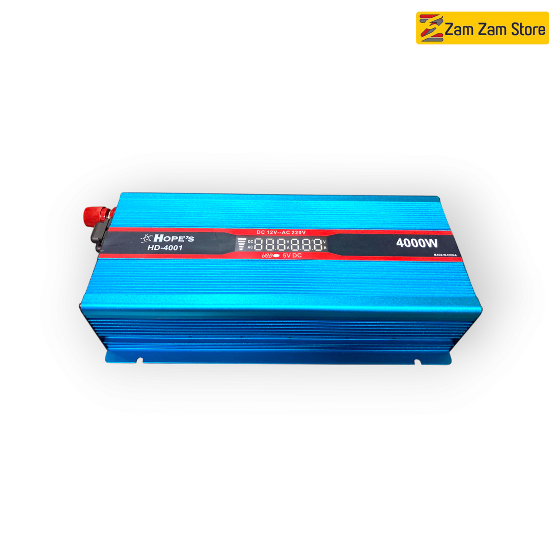 Hopes DC Converter 4000W DC 12V to AC 220V Inverter with Display Screen - Zam Zam Store