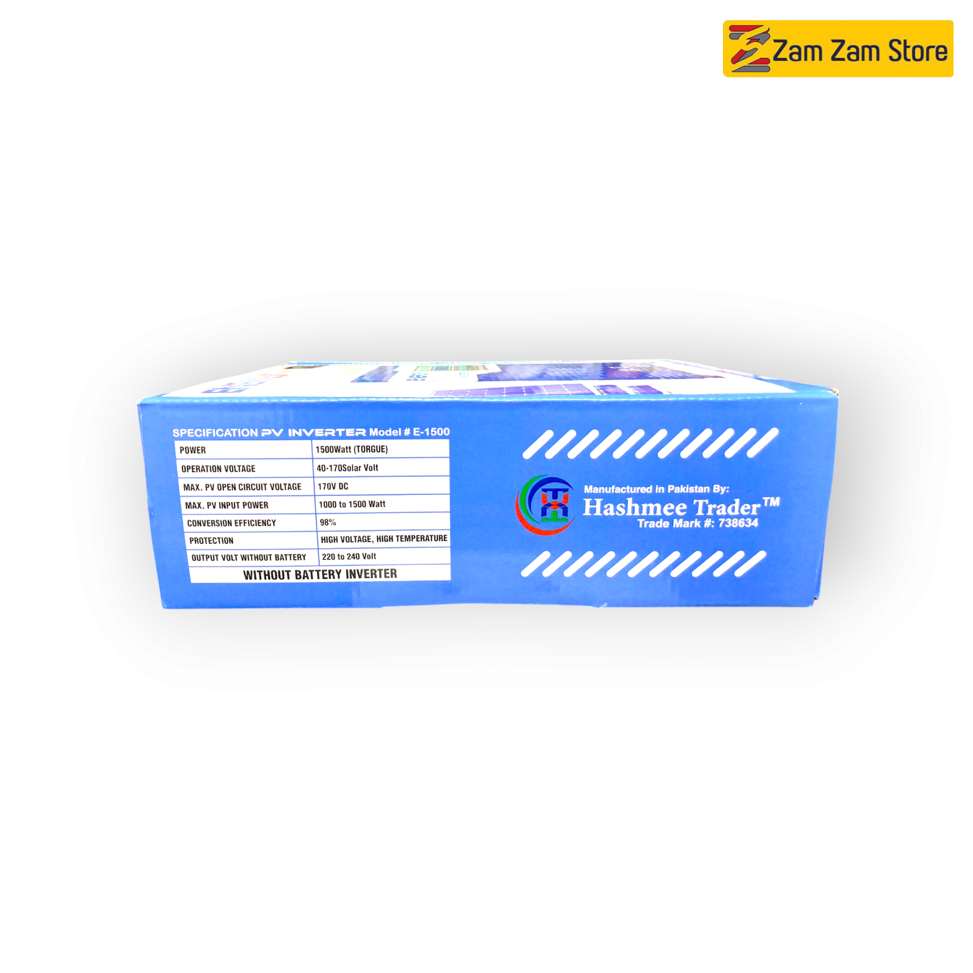 ENERGY 1.5KW Direct Solar Inverter VFD | Runs Without Battery & WAPDA - Zam Zam Store