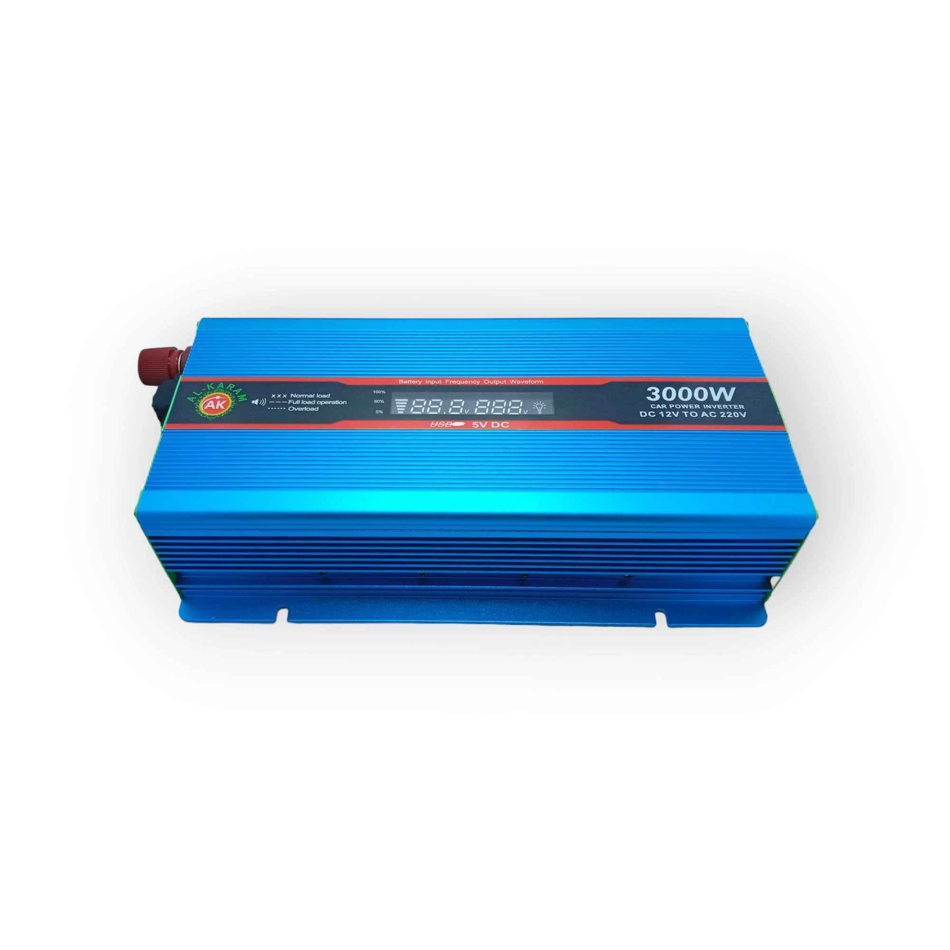 AL Karam 3000W Inverter | 12V DC to 220V AC with Display Screen