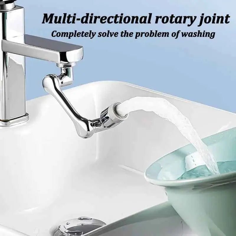 1080° Rotatable Faucet For Kitchen & Washroom | Sink Faucet Rotating | Sink Extender Faucet - Zam Zam Store