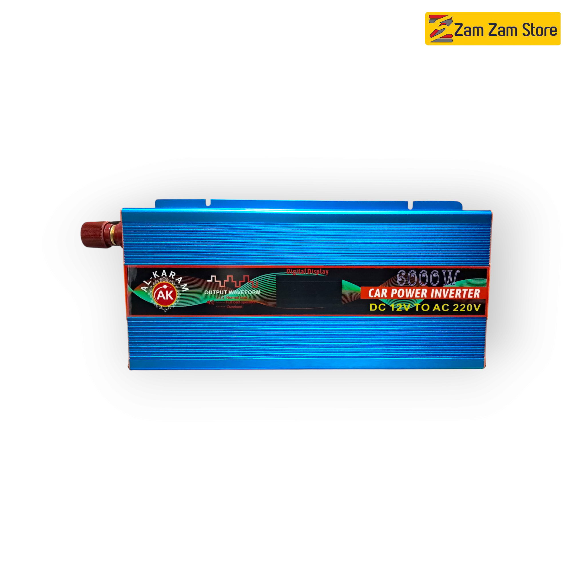 Al Karam 6000W DC to AC Inverter 12V to 220V | with Digital Screen Display