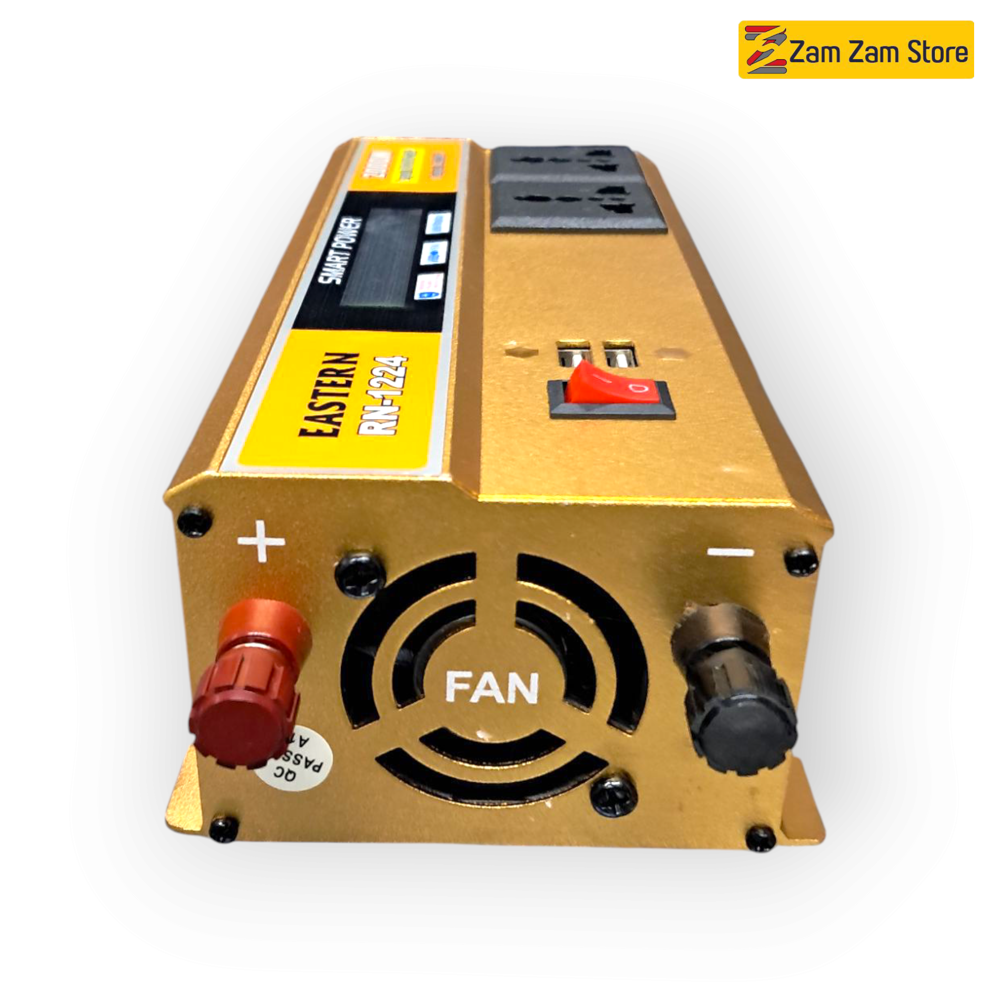 Eastern Smart Power 2000W DC to AC Inverter | Input 10V–32V | Output 230V AC – RN 1224 - Zam Zam Store