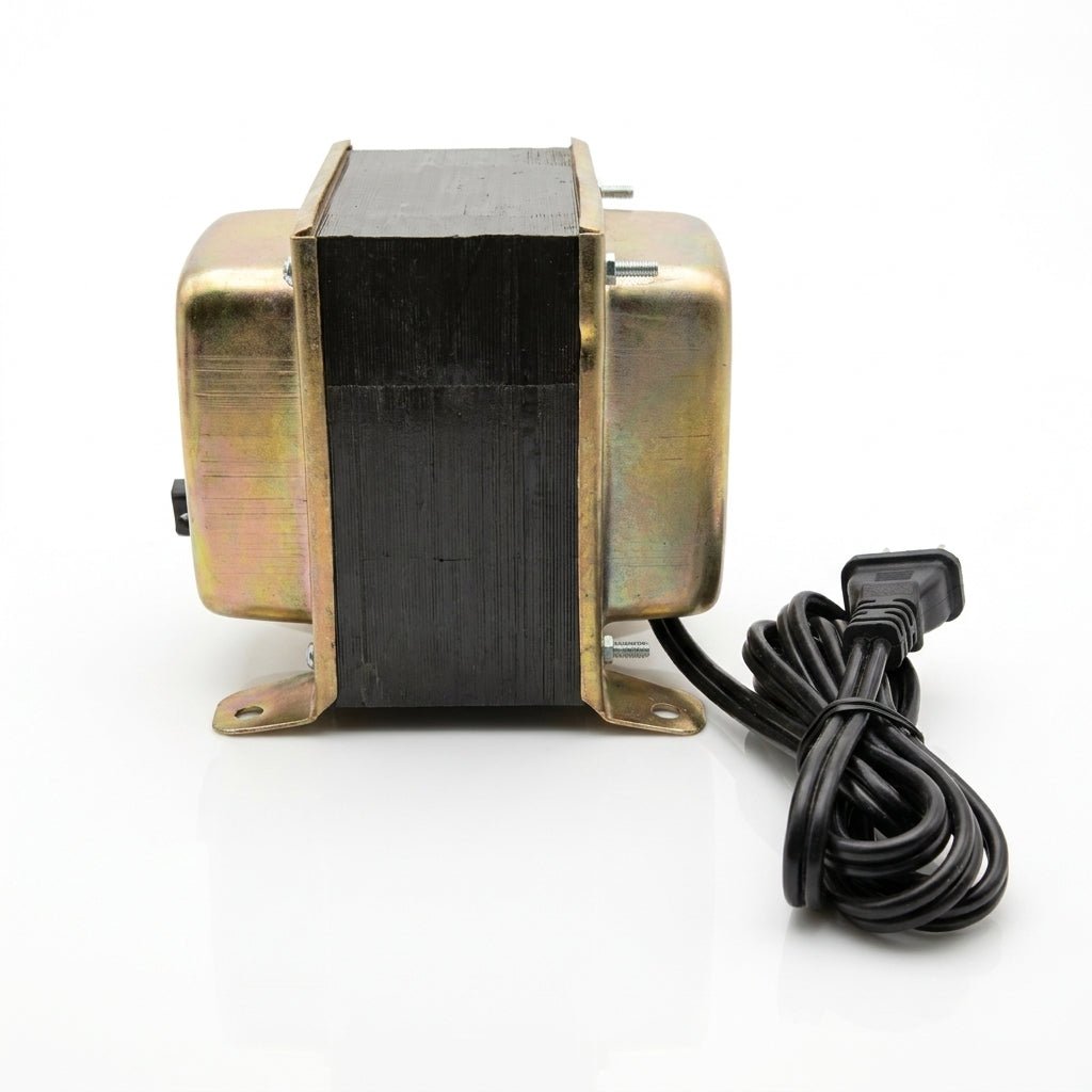 220v to 110v Output Transformer 500 watt - Silver Winding - Zam Zam Store