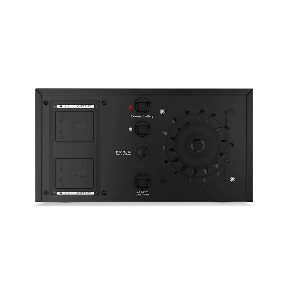 Simtek Pure Sine Wave UPS 8+8 2000VA 1200w 24V - Zam Zam Store
