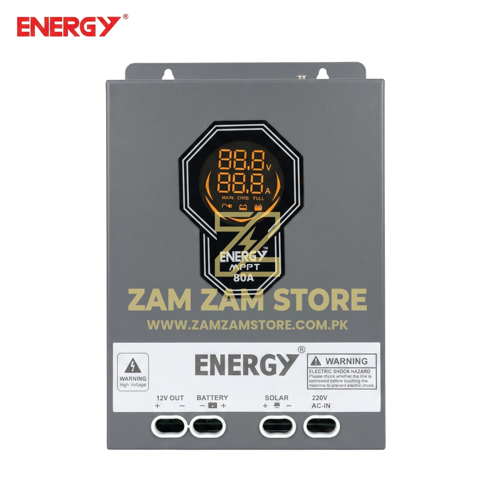 ENERGY MPPT Solar Charge Controller 80A | 12V/24V Auto