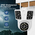 WiFi 2MP Outdoor PTZ Camera 3 Lens