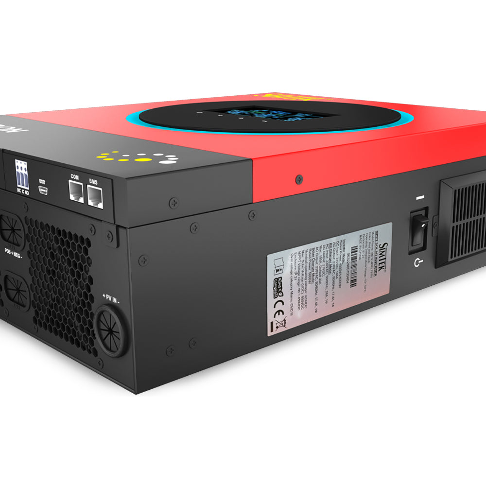 Simtek SIMRON (DUAL) 4KW-24V Solar Inverter - Zam Zam Store