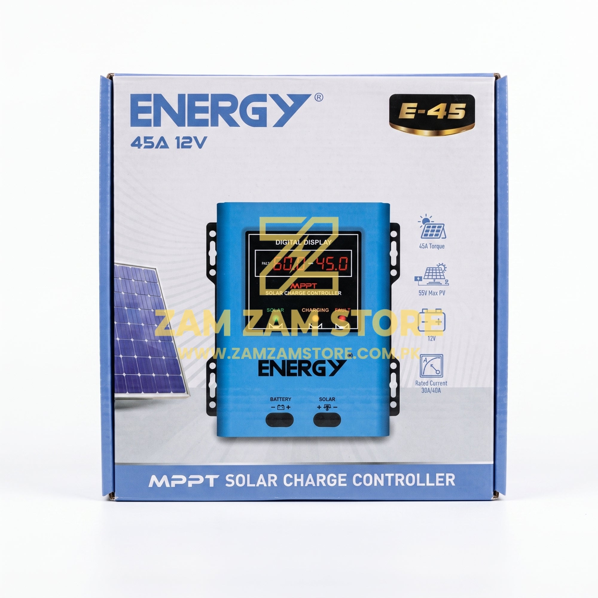 ENERGY 45AMP MPPT Solar Charge Controller