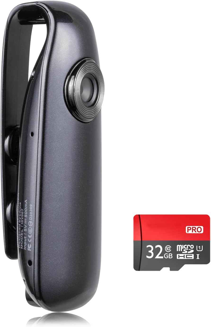 Mini Spy Body Camera – Wearable Pocket Cam for Security, Travel, and Sports