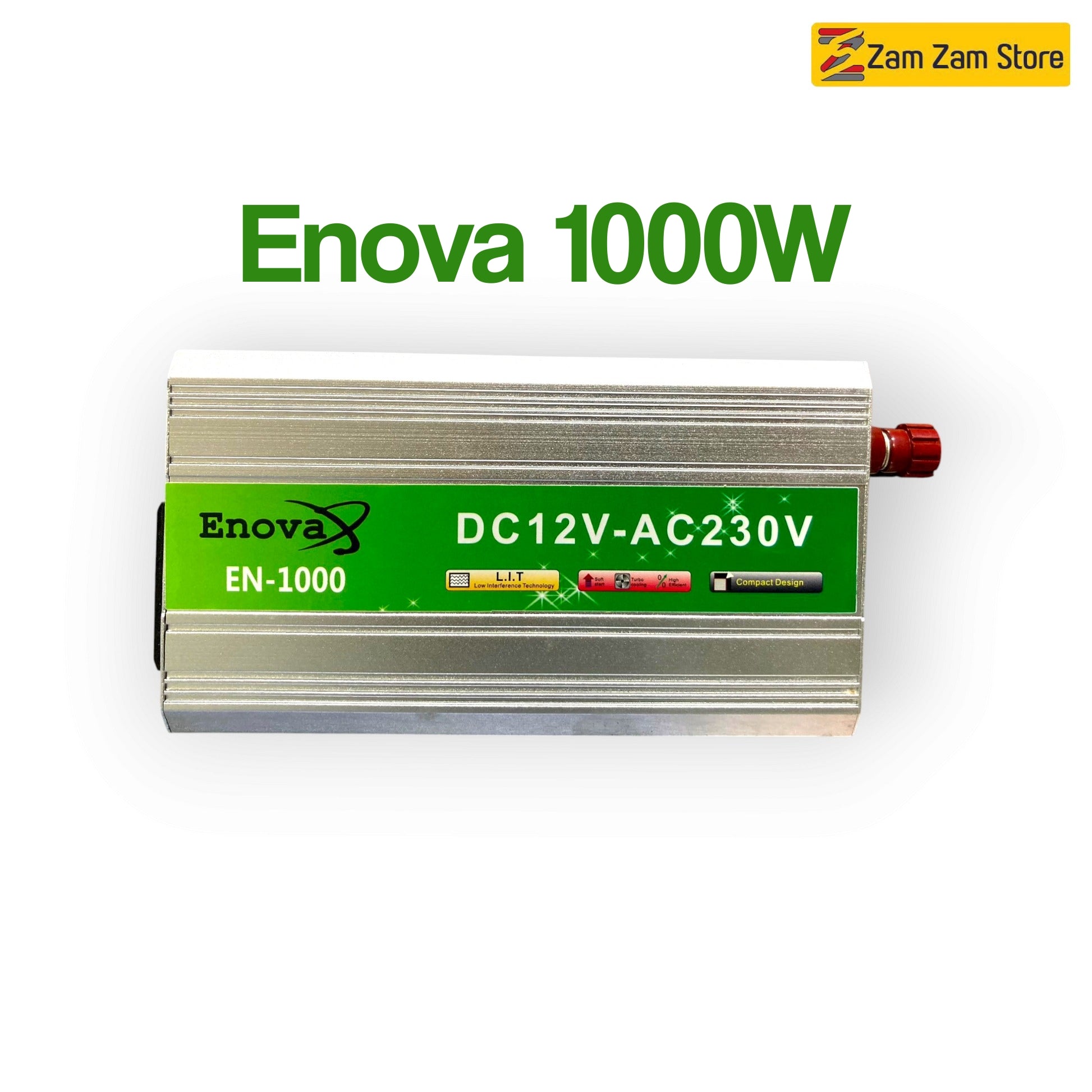 Enova 1000W DC to AC Inverter | 12V to 220V - Zam Zam Store