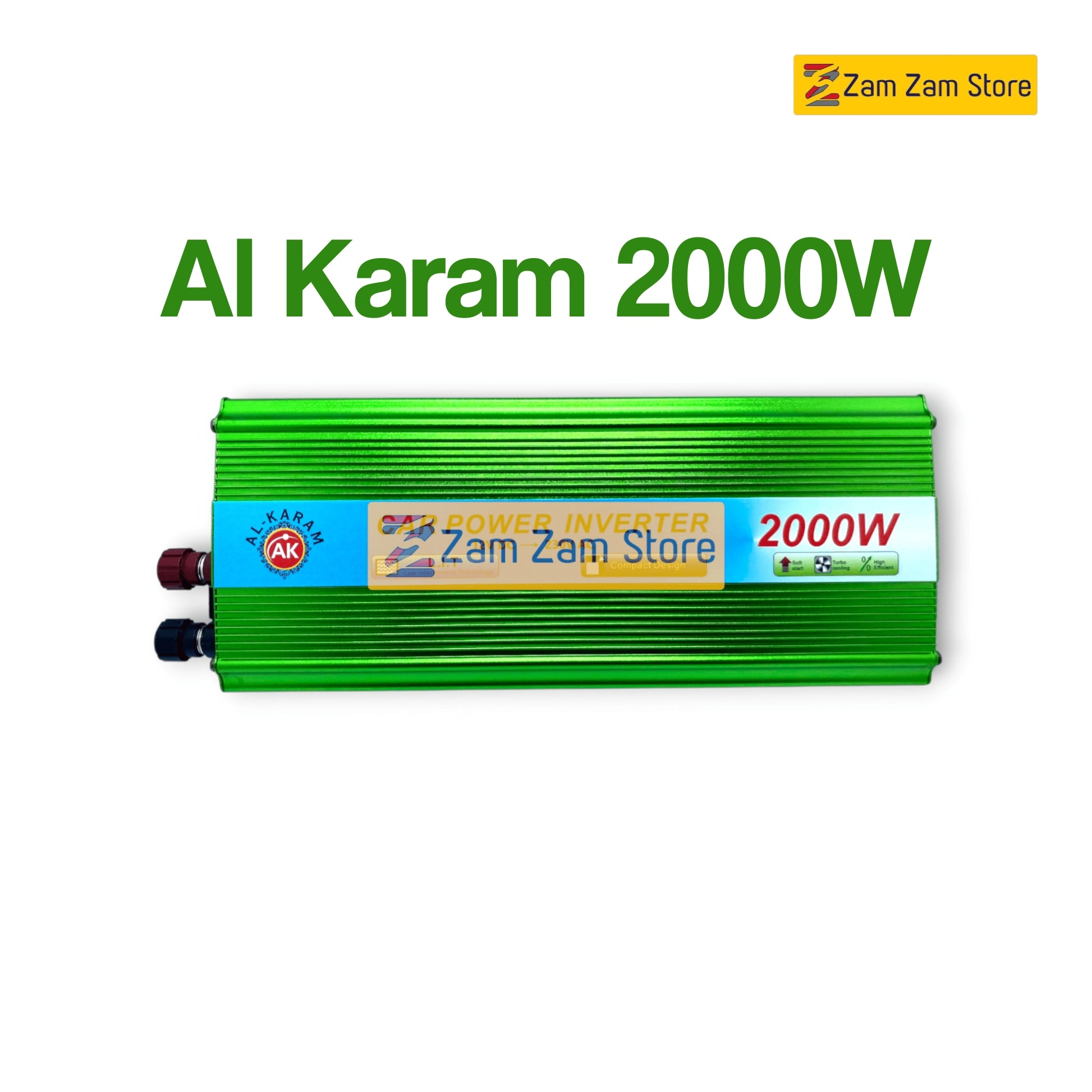 AL Karam 2000W Inverter 12V DC to AC 220V - Zam Zam Store