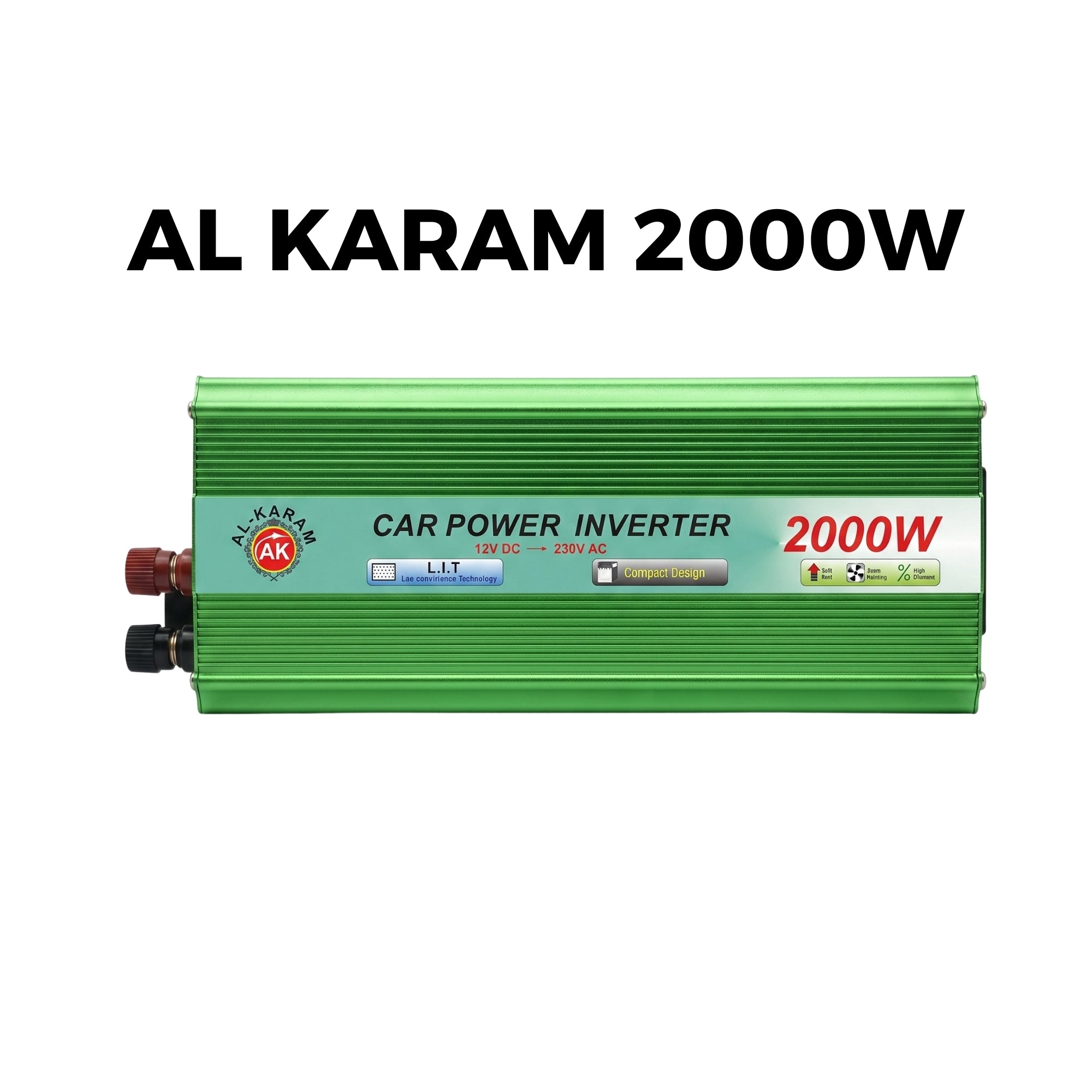 AL Karam 2000W Inverter 12V DC to AC 220V