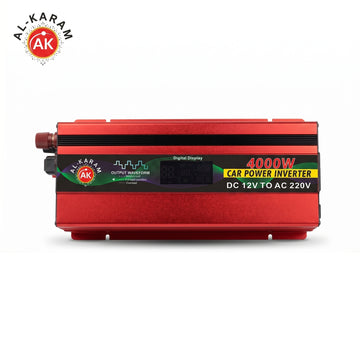 AL Karam 4000W 12V DC to 220V AC Inverter with Display Screen
