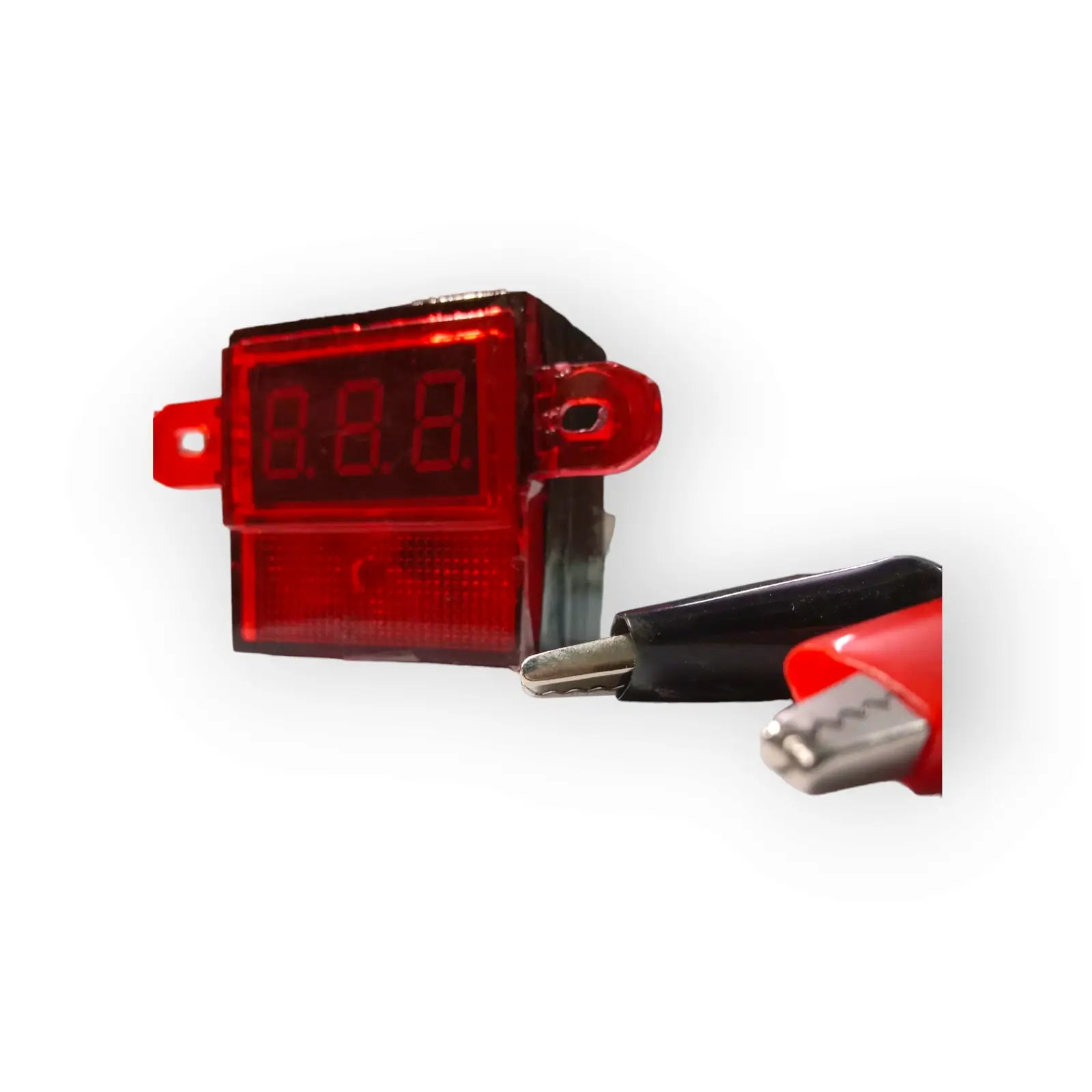 Simtec Battery Meter - Wire + Clips for Easy Battery Monitoring