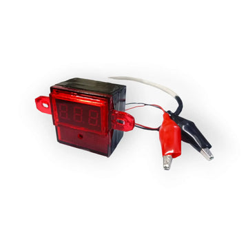 Simtec Battery Meter - Wire + Clips for Easy Battery Monitoring