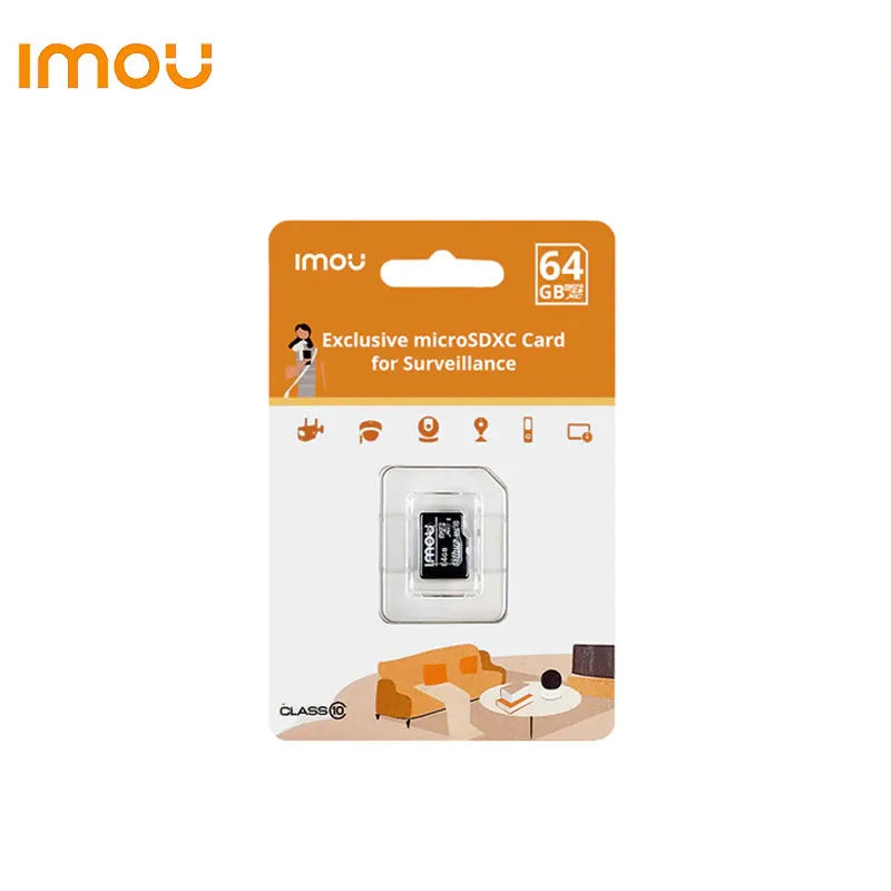 Imou: High-Capacity MicroSD Card (64GB)