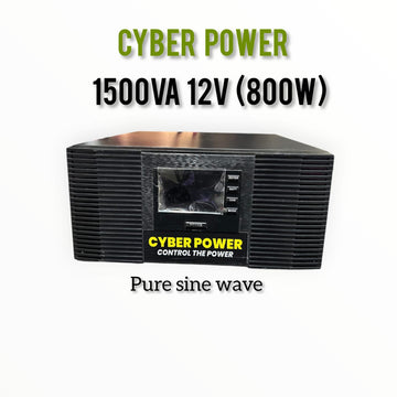 Pure Sine Wave UPS Cyber Power 1500va 800w 6+6 with builtin AVR (Stabilizer)