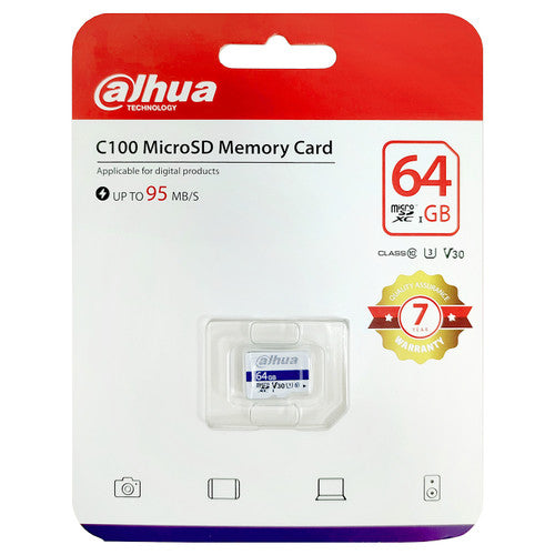 Dahua High-Capacity MicroSD Card 64GB - Zam Zam Store