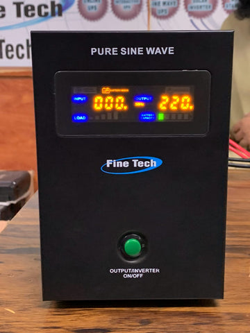 Fine Tech Line interactive Inverter 2000VA 24V - Long backup UPS - Builtin AVR