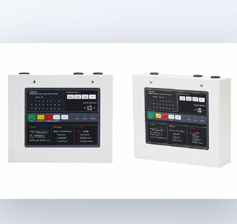 CERSE Italia Fire Alarm panle 4 zone with batteries
