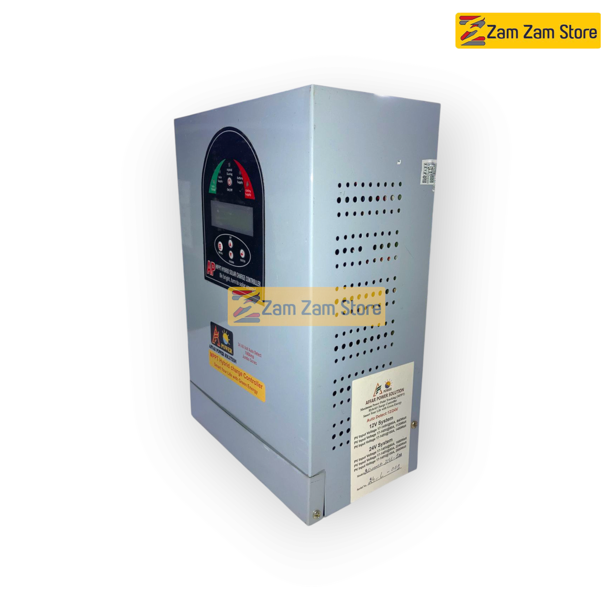 Affar Power MPPT Solar Charge Controller Hybird 100 AMP - 48 volt - Zam Zam Store