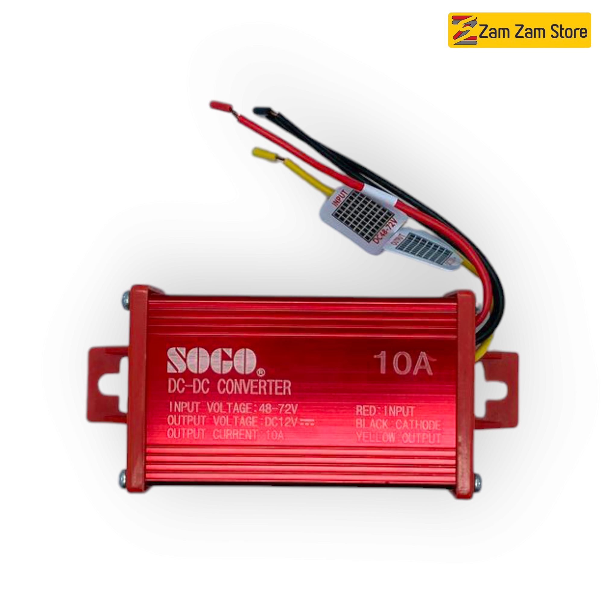 SOGO 10A DC Converter | High-Power 48V to 72V Input Voltage Converter (10A Max Load) - Zam Zam Store