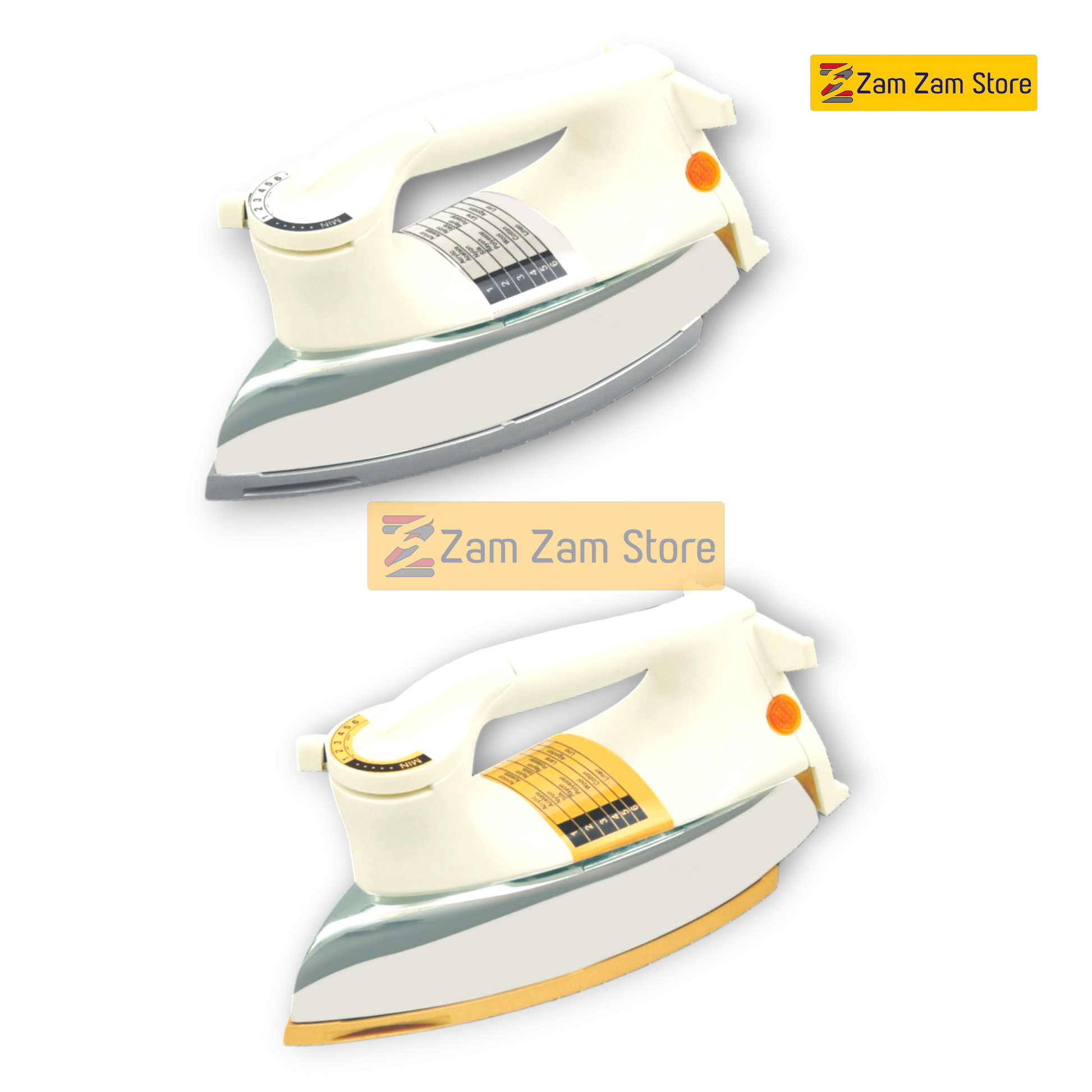 RAF 400W Electric Energy Saving Iron - 1 year Element warranty. Free delivery - Zam Zam Store
