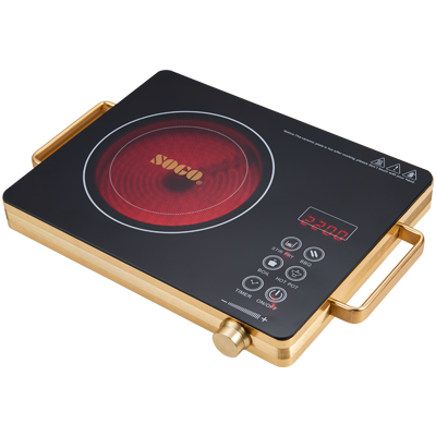SOGO Electric Stove JPN-666 | 2000W Ceramic + Knob - Zam Zam Store