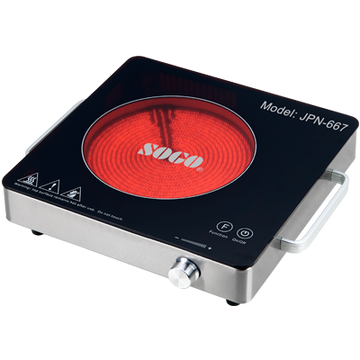 SOGO Electric Stove JPN-664 | 2000W Ceramic Dual Control - Zam Zam Store