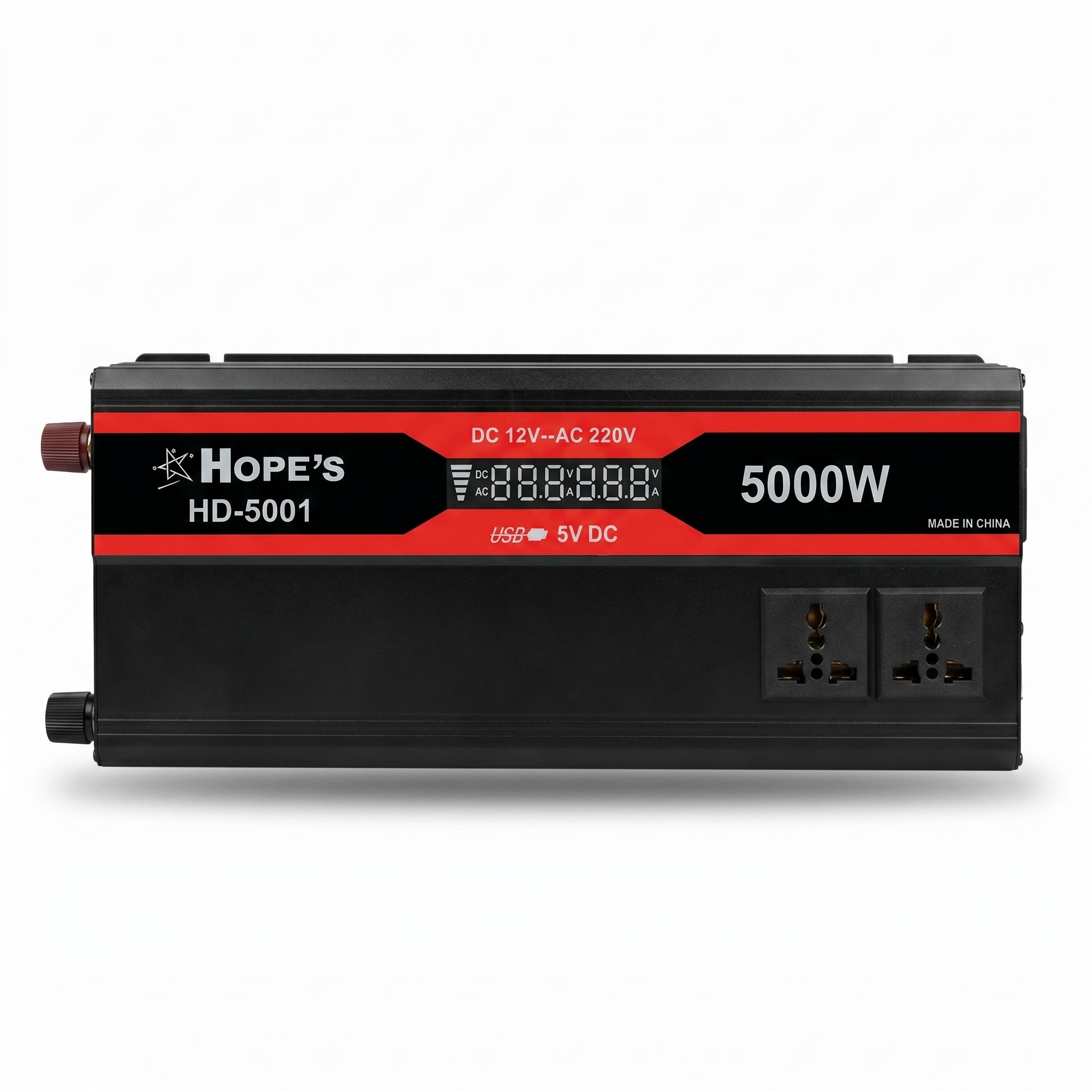 Hopes 5000W DC 12V to AC 220V Power Inverter with Display