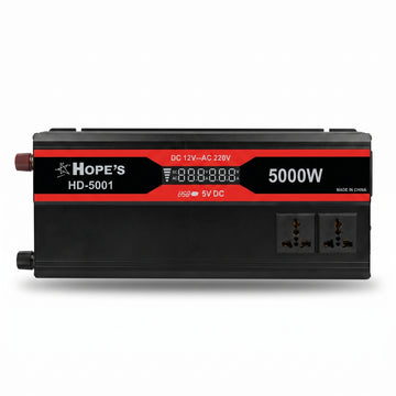 Hopes 5000W DC 12V to AC 220V Power Inverter with Display