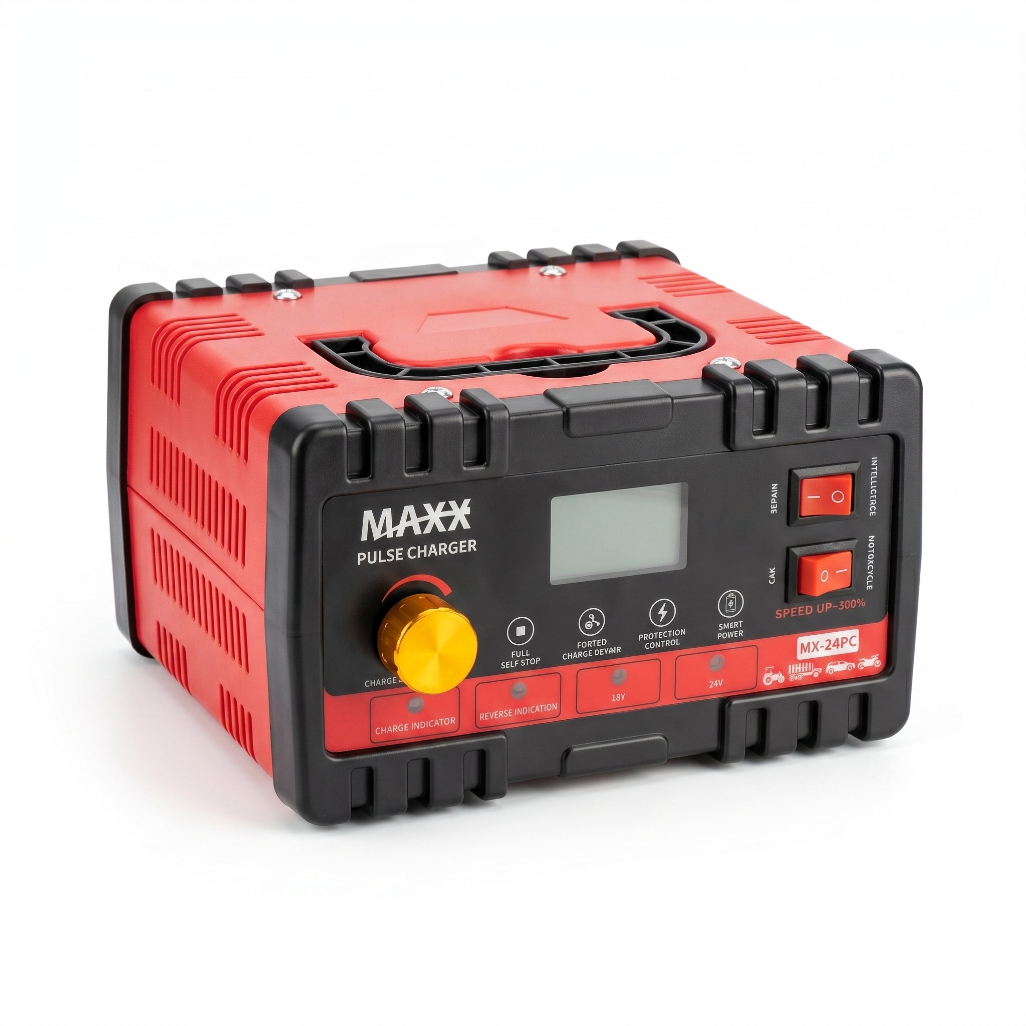 MAXX Pulse Battery Charger 12V/24V for Tubular & Lithium Battery