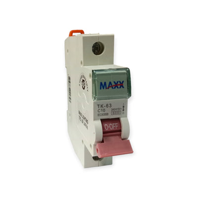 MAXX Solar Cutoff  Circuit Breaker - Single PoleIntroducing the "Maxx Miniature Circuit Breaker | Single Pole" ⚡️! This compact powerhouse ensures electrical safety with its advanced technology. 🛡️ Perfect for reMAXX Solar Cutoff Circuit Breaker - Single PoleZam Zam Store