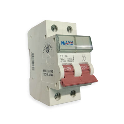 MAXX Mppt Cutoff Circuit Breaker - Double PoleIntroducing the "Maxx Miniature Circuit Breaker | Single Pole" ⚡️! This compact powerhouse ensures electrical safety with its advanced technology. 🛡️ Perfect for reMAXX Mppt Cutoff Circuit Breaker - Double PoleZam Zam Store
