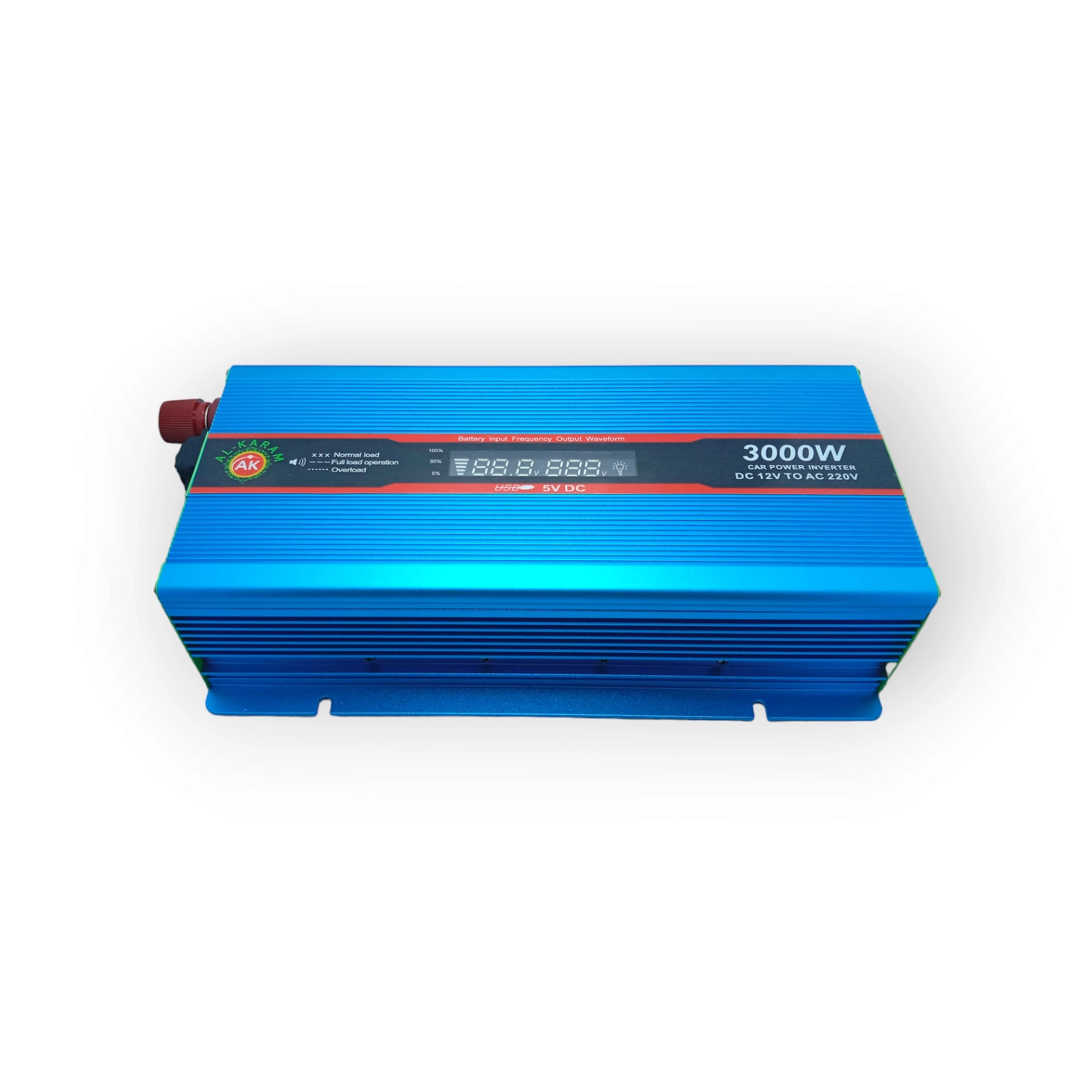 AL KARAM DC Converter 3000W DC 12V  to AC220V Inverter with Display Screen - Zam Zam Store