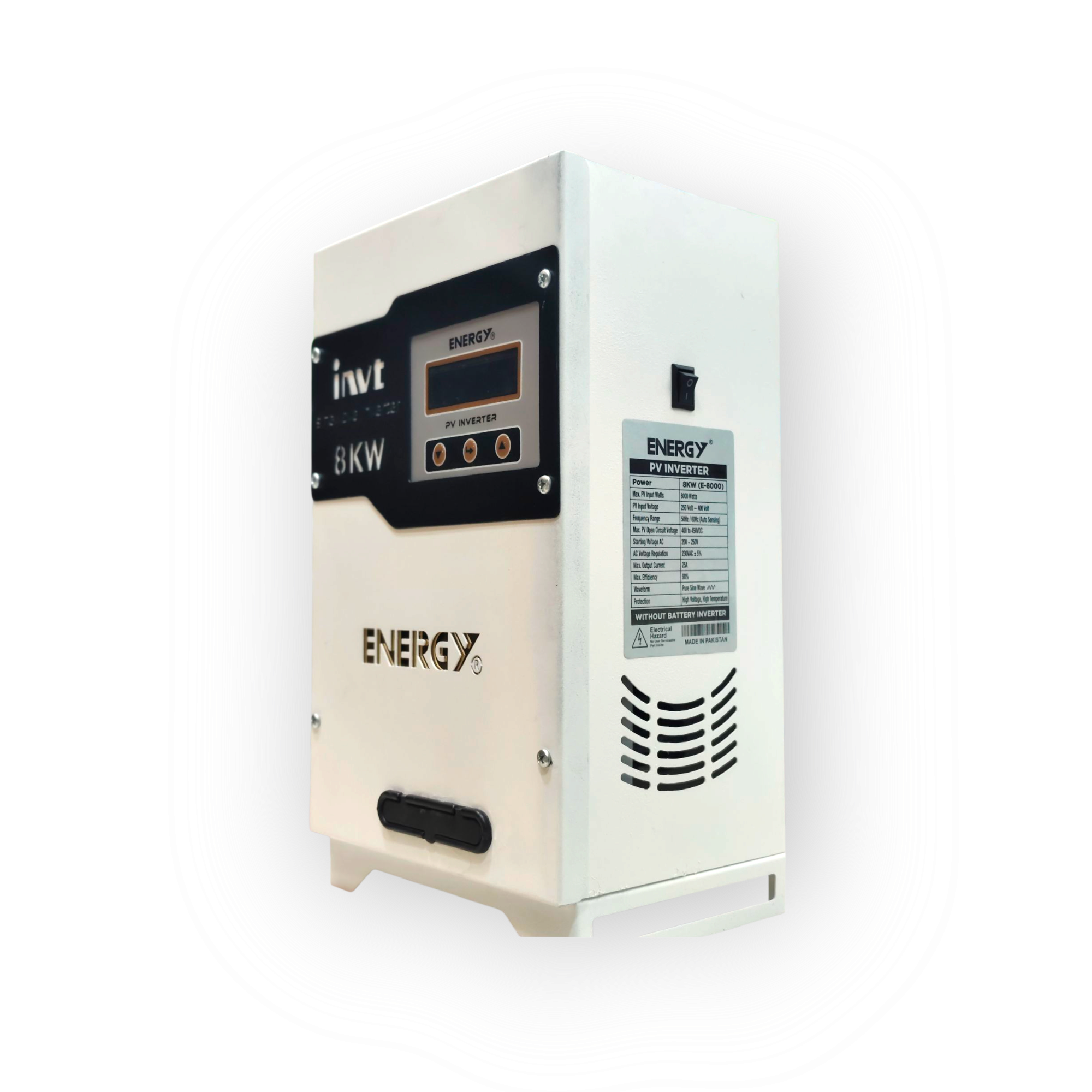 ENERGY 8KW Direct Solar PV Inverter (VFD) – Pure Sine Wave - Zam Zam Store