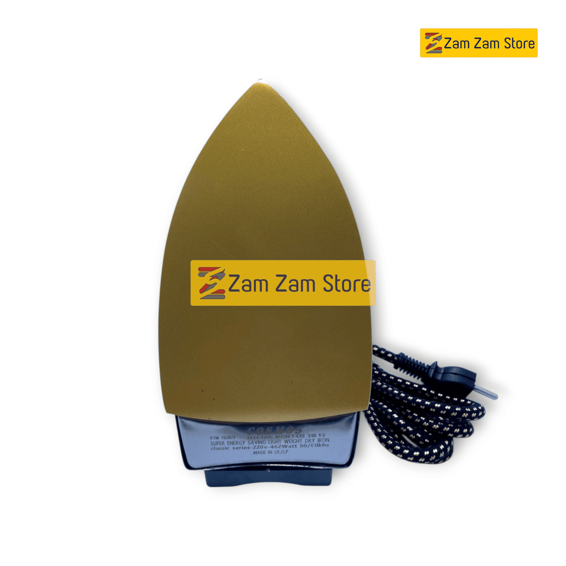 Cosmos 460 Watt Energy Saver Electric Iron – Indonesia Imported - Zam Zam Store
