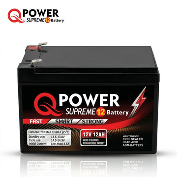 Q Power Supreme 12V 12Ah Battery
