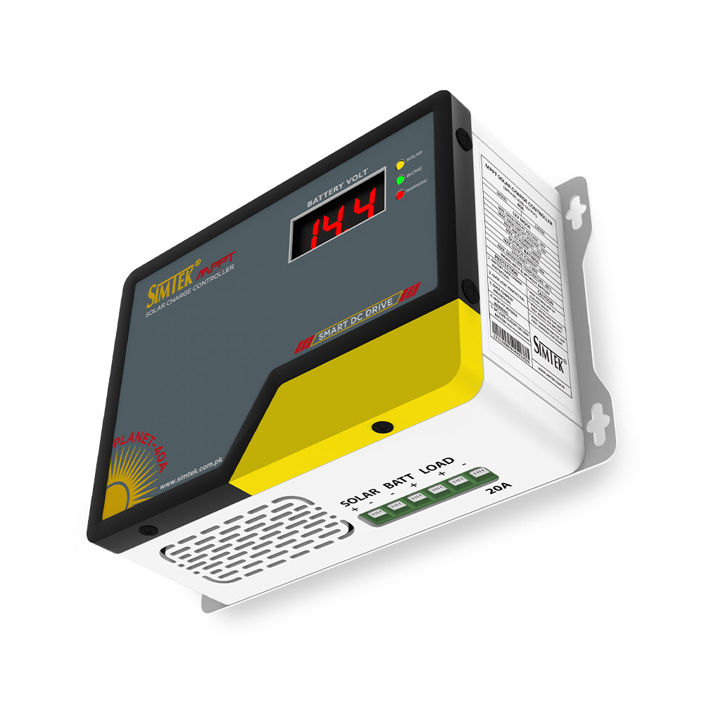 Simtek Planet40-40A MPPT Solar Charge Controller -               6 Months Warranty - Zam Zam Store
