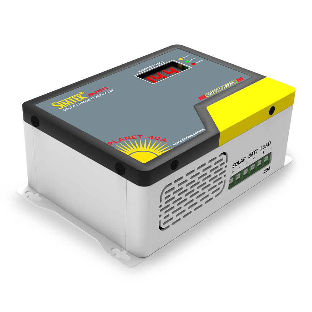 Simtek Planet40-40A MPPT Solar Charge Controller -               6 Months Warranty - Zam Zam Store