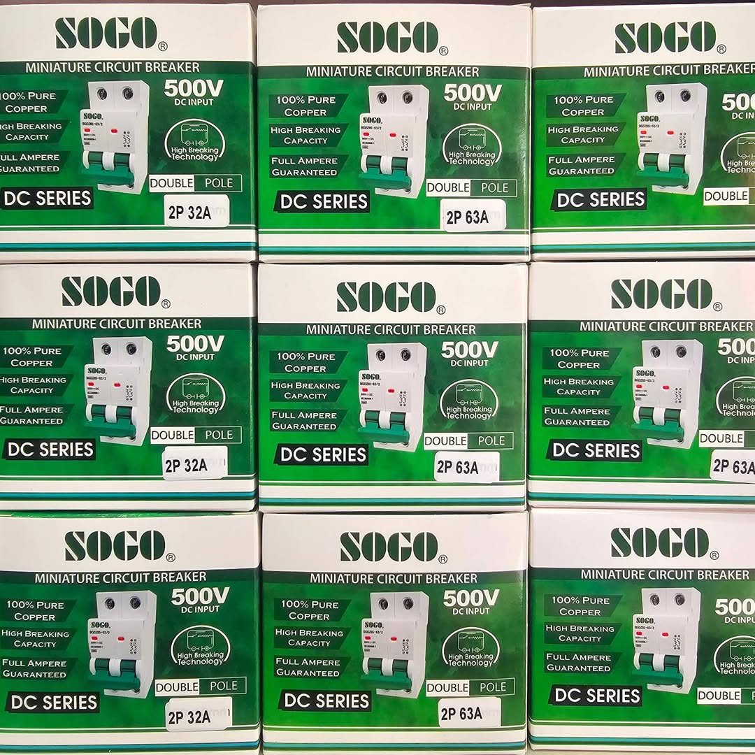 SOGO DC Breaker – 32A & 63A | 500V High Voltage Breaker - Zam Zam Store