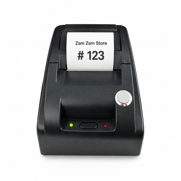 Ticket Token Dispancer Generator QMS Thermal Printer Professional