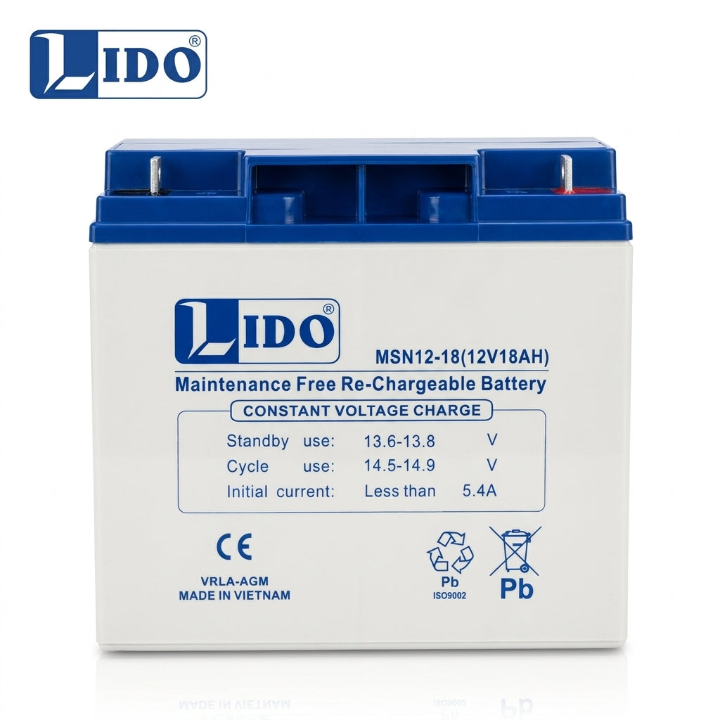 LIDO 12v 18ah Dry Battery