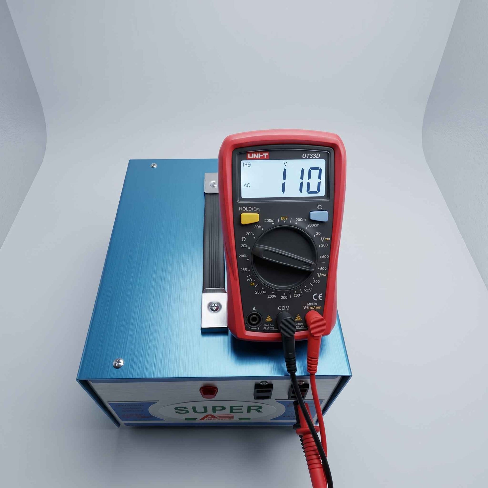 220v to 110v Output Transformer 1500 watt - Silver Winding