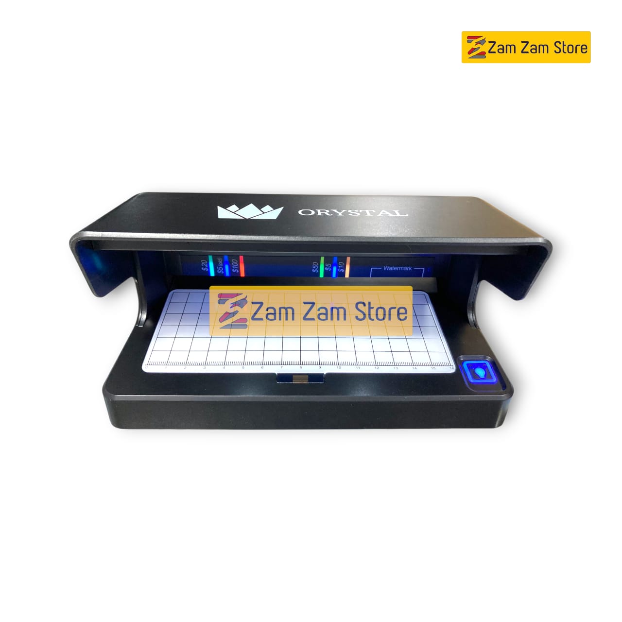 Orystal Counterfeit Detector – Fake Currency UV Light Checker - Zam Zam Store
