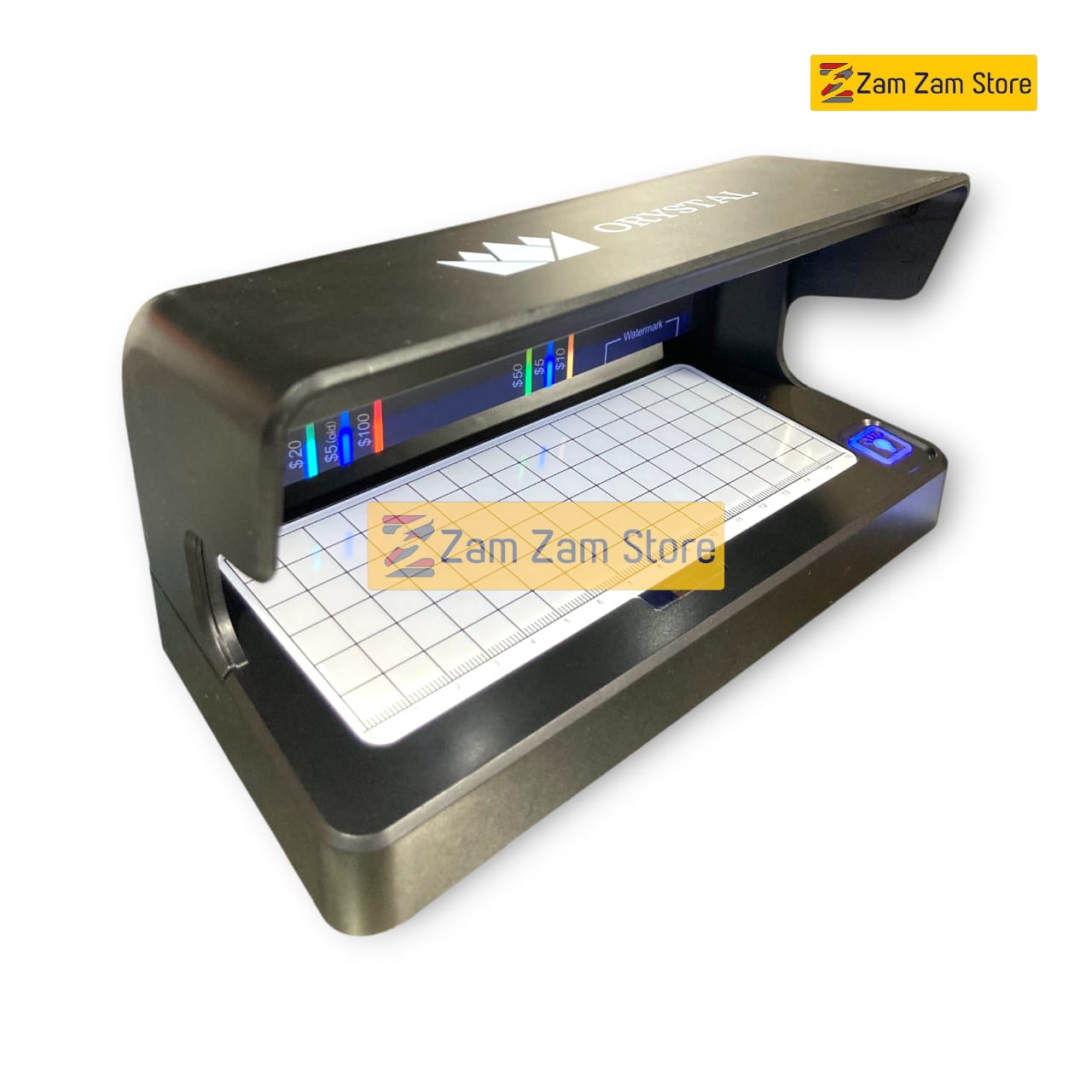 Orystal Counterfeit Detector – Fake Currency UV Light Checker - Zam Zam Store