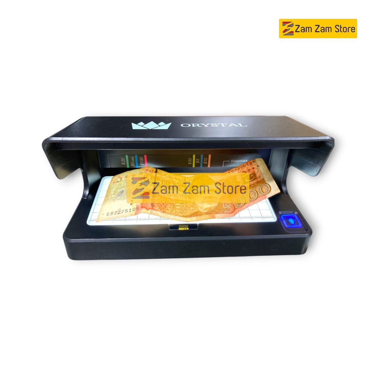 Orystal Counterfeit Detector – Fake Currency UV Light Checker - Zam Zam Store
